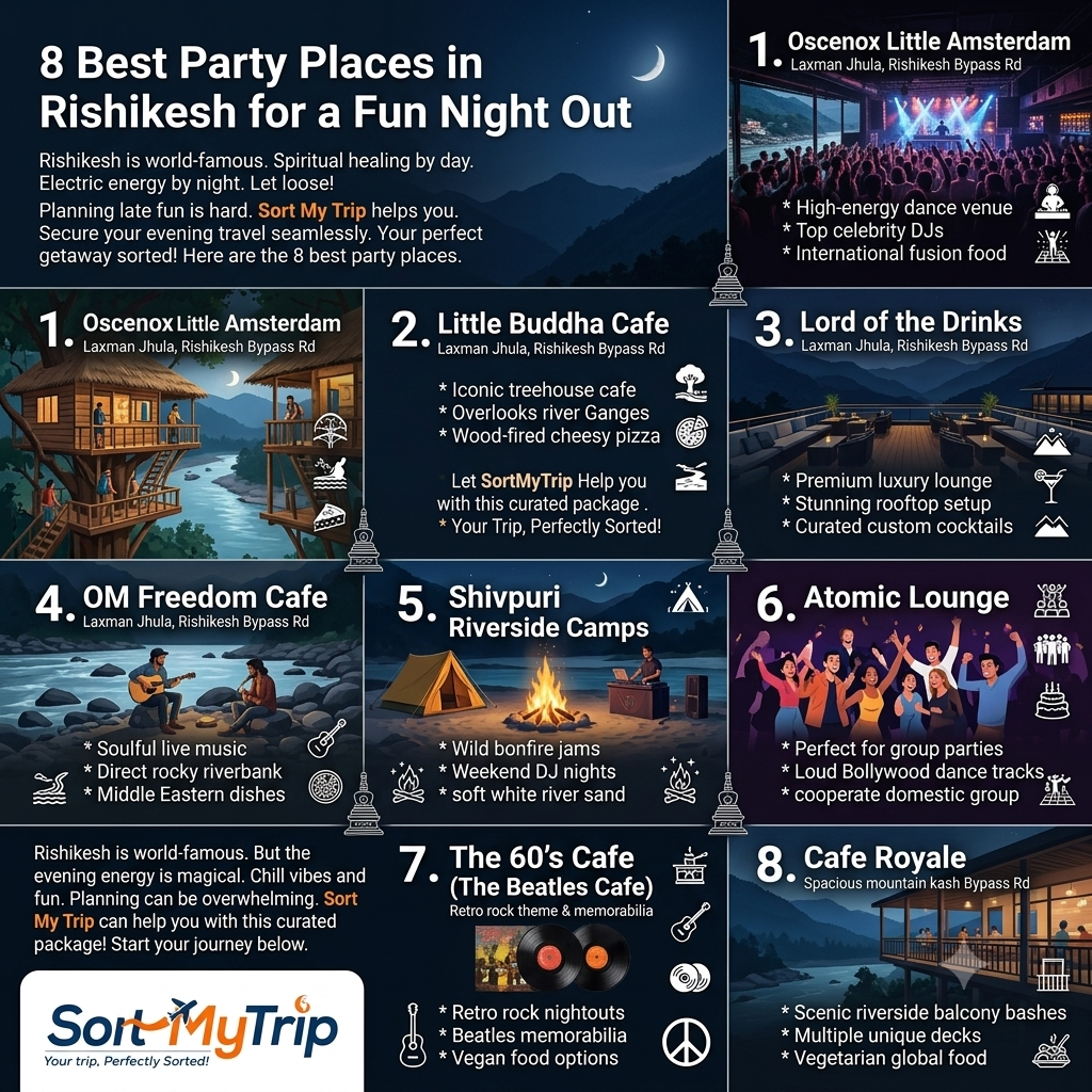 8 Best Party Places in Rishikesh for a Fun Night Out