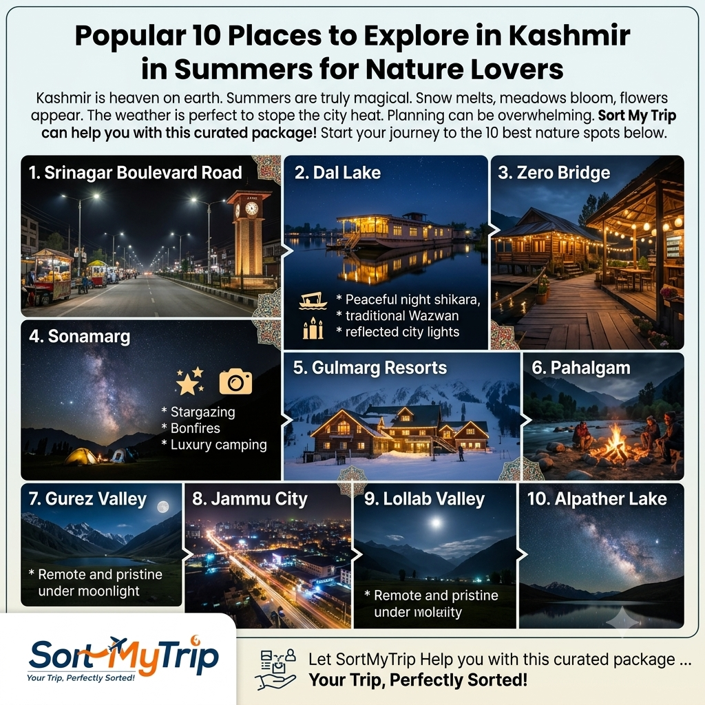 Nightlife In Kashmir: Top Places, And Activities Guide 2026