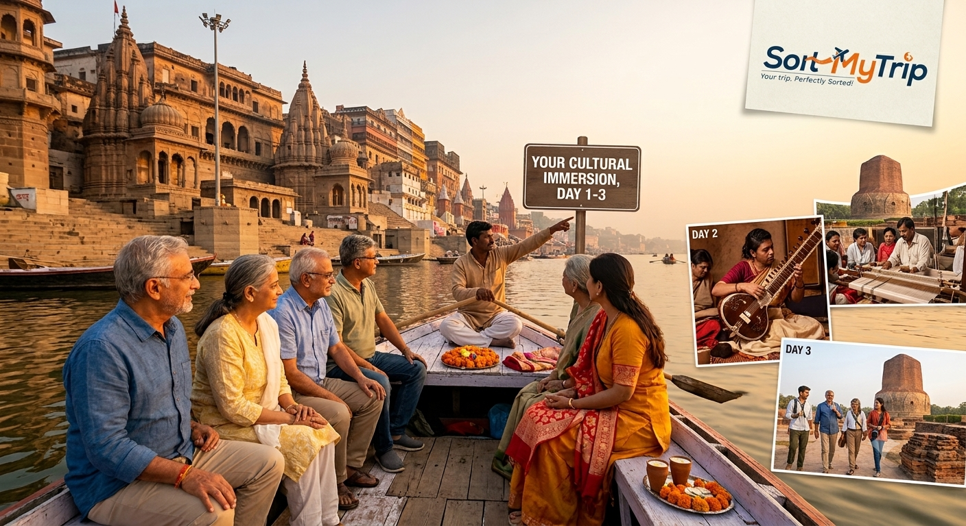 BEYOND THE GHATS: THE ULTIMATE IMMERSIVE 3-DAY VARANASI ITINERARY FOR CULTURAL TRAVELERS